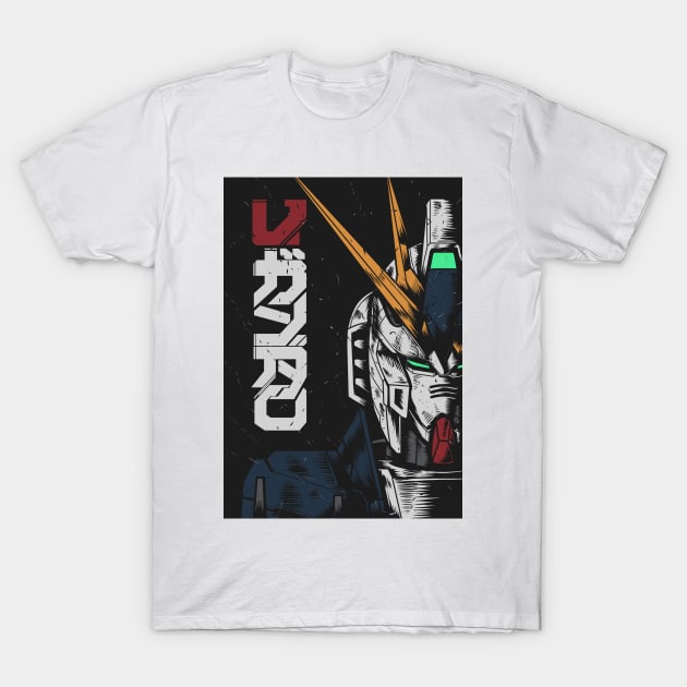 nu Gundam T-Shirt by WahyudiArtwork